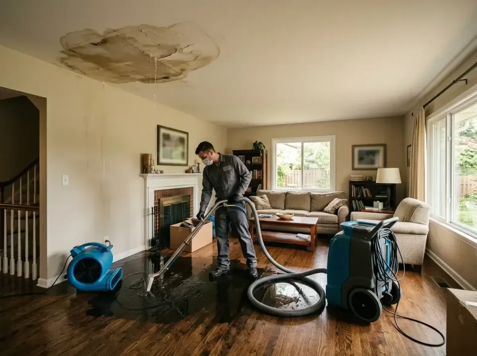 attic-pipe-burst-ceiling-drip-008 — frequently asked questions, Water Damage Restoration & Carpet Care in Topton, PA